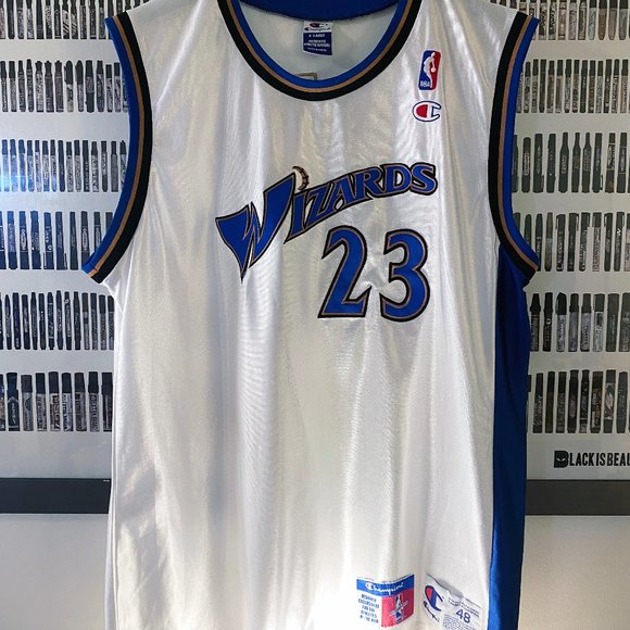 Champion Other - Champion Washington Wizards Michael Jordan vintage Authentic jersey (2001) RARE
